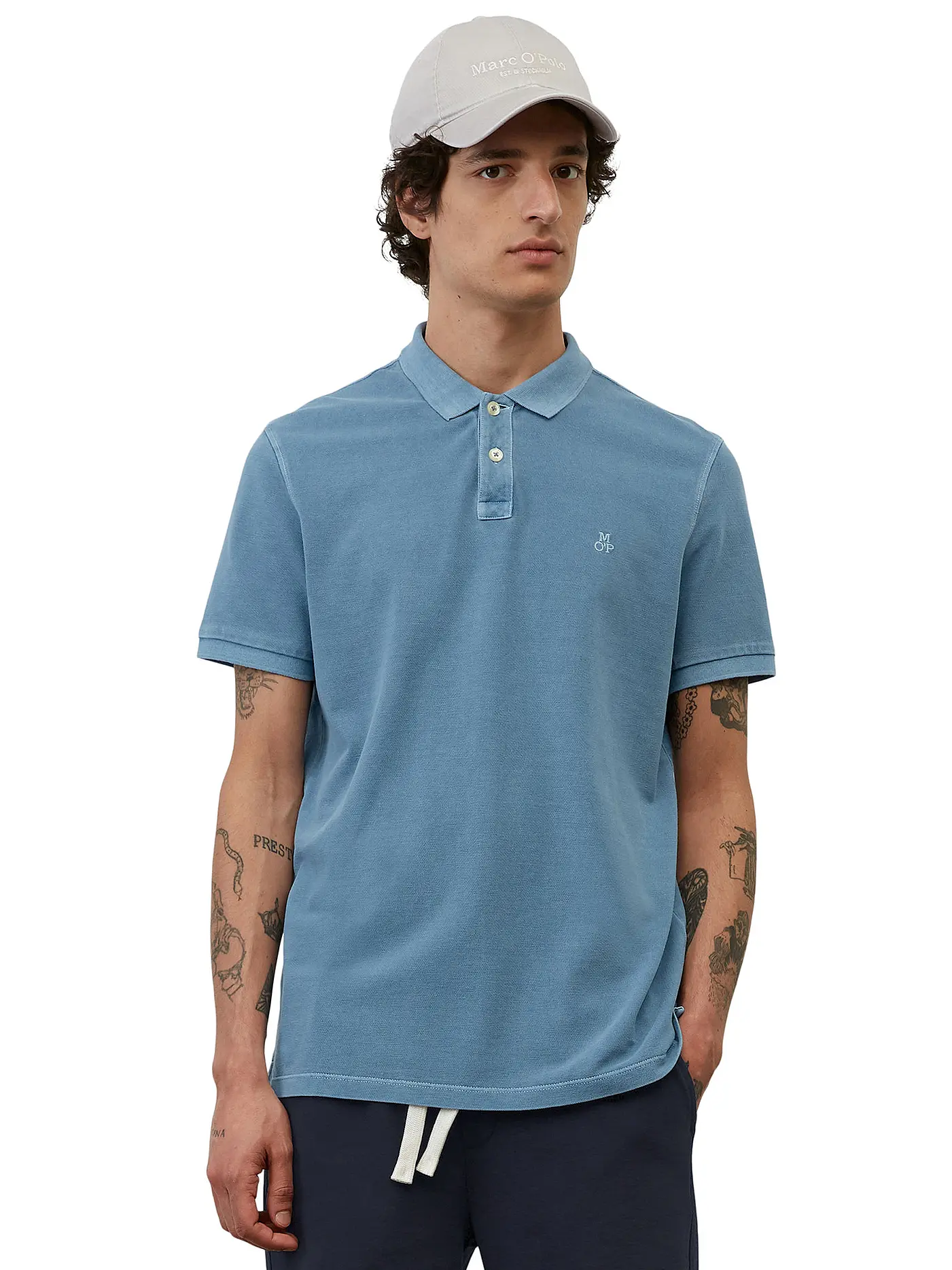 MARC O'POLO | Poloshirt | blau